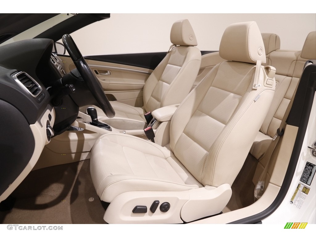 2014 Eos Komfort - Candy White / Cornsilk Beige photo #6