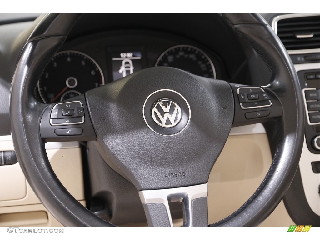 2014 Eos Komfort - Candy White / Cornsilk Beige photo #8