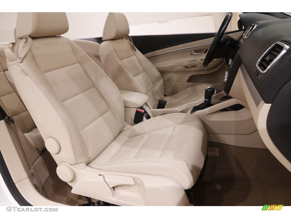 2014 Eos Komfort - Candy White / Cornsilk Beige photo #14