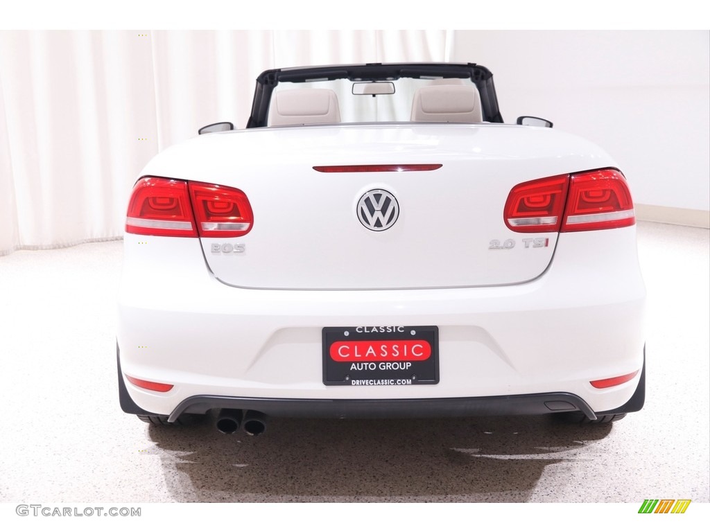 2014 Eos Komfort - Candy White / Cornsilk Beige photo #17