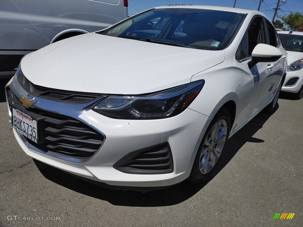 2019 Cruze LT - Summit White / Jet Black/­Galvanized photo #3