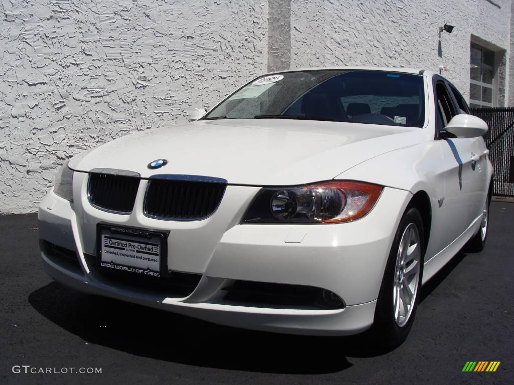 Alpine White BMW 3 Series