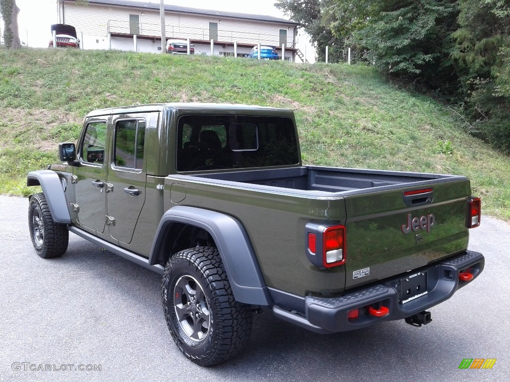 2021 Gladiator Rubicon 4x4 - Sarge Green / Black photo #9