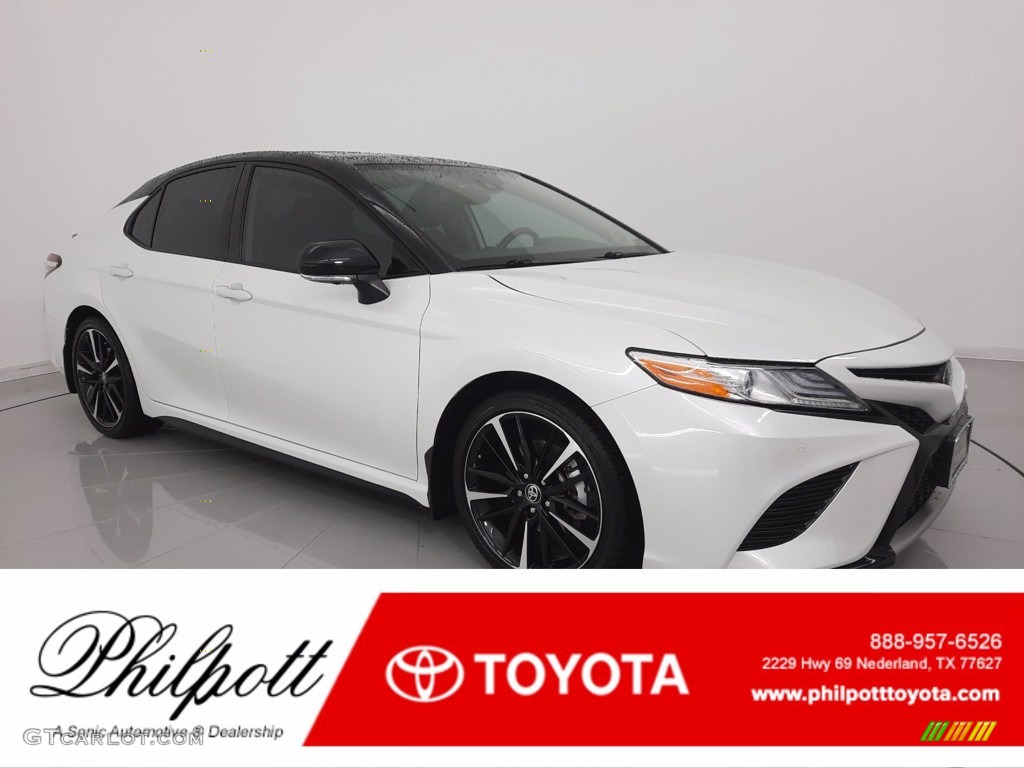 2020 Camry XSE - Super White / Black photo #1