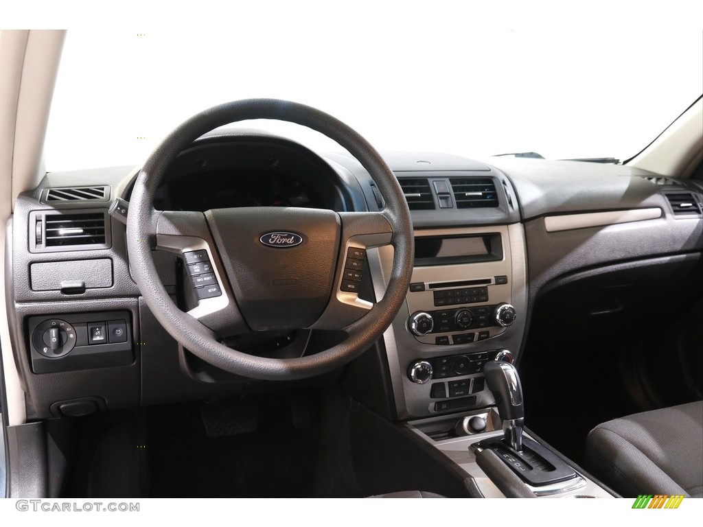 2012 Fusion SE - Steel Blue Metallic / Charcoal Black photo #6