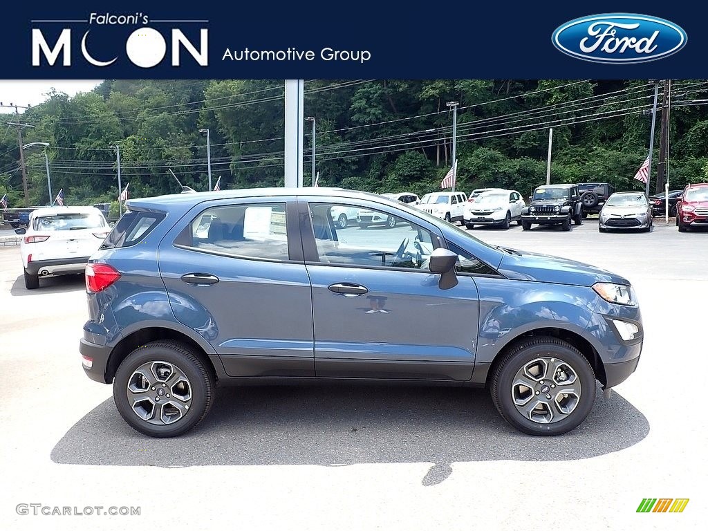 2021 EcoSport S 4WD - Blue Metallic / Medium Stone photo #1