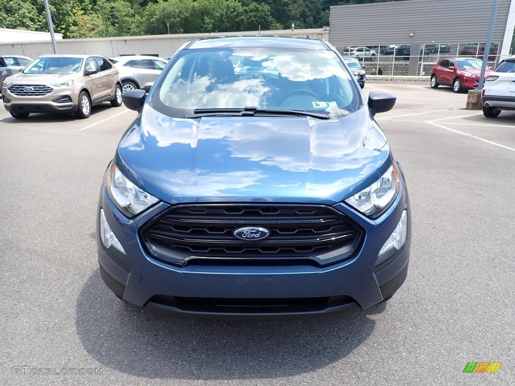 2021 EcoSport S 4WD - Blue Metallic / Medium Stone photo #4