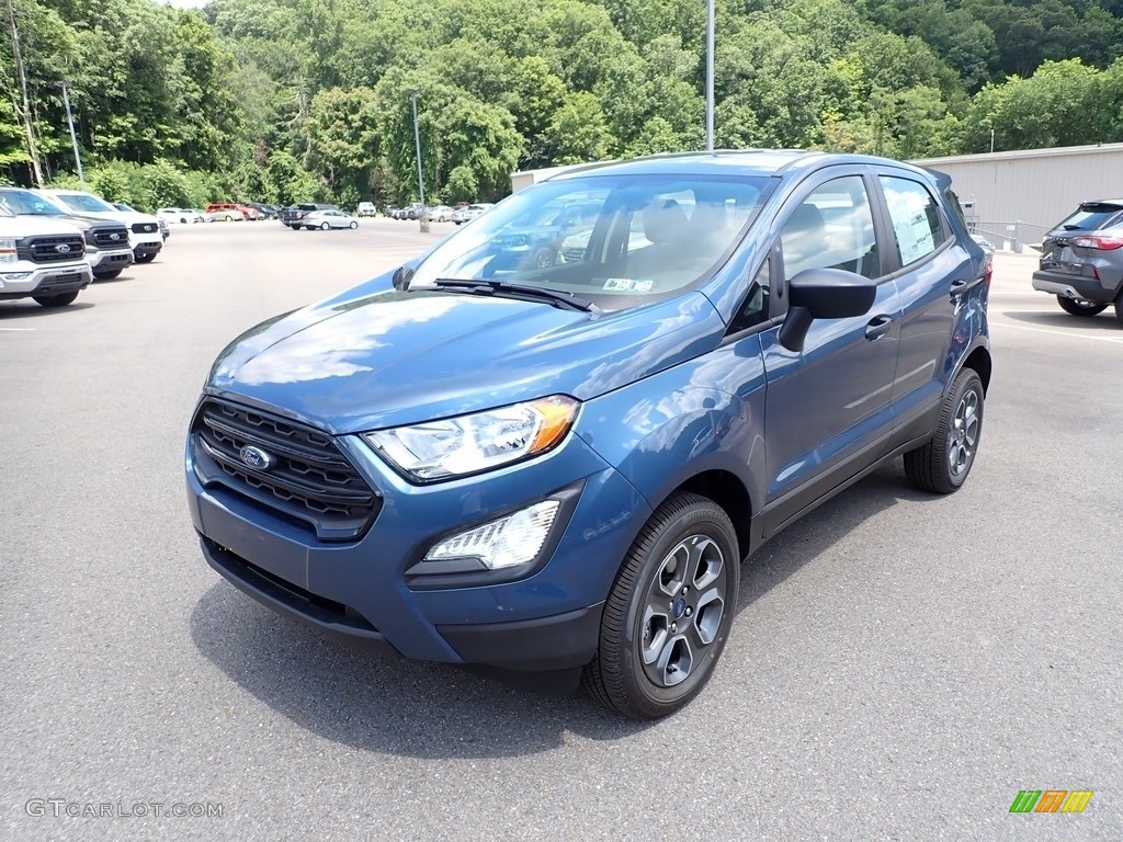 Blue Metallic 2021 Ford EcoSport S 4WD Exterior Photo #142342774