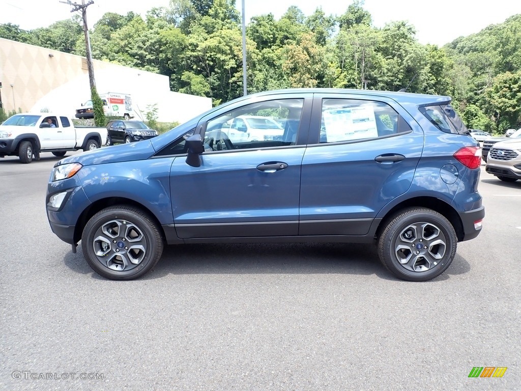 Blue Metallic 2021 Ford EcoSport S 4WD Exterior Photo #142342789