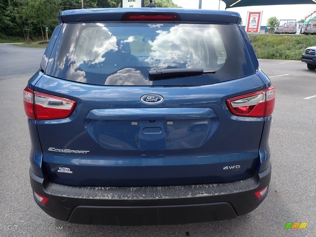 2021 EcoSport S 4WD - Blue Metallic / Medium Stone photo #8
