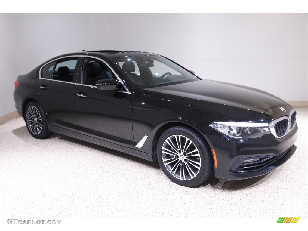 2018 5 Series 540i xDrive Sedan - Jet Black / Black photo #1