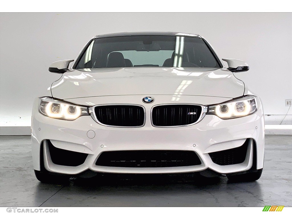 2018 M3 Sedan - Alpine White / Black photo #2