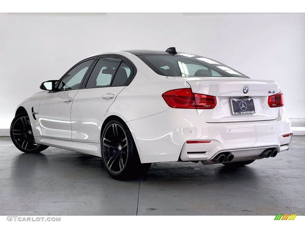2018 M3 Sedan - Alpine White / Black photo #10