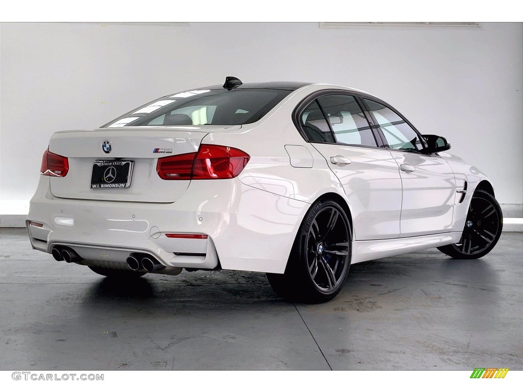 2018 M3 Sedan - Alpine White / Black photo #13