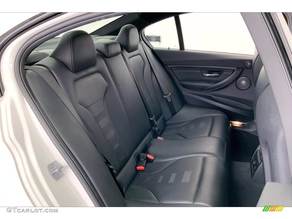 Black Interior 2018 BMW M3 Sedan Photo #142343914