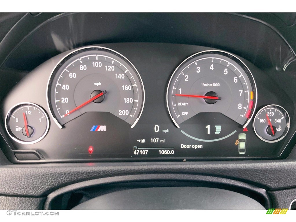 2018 BMW M3 Sedan Gauges Photo #142344031