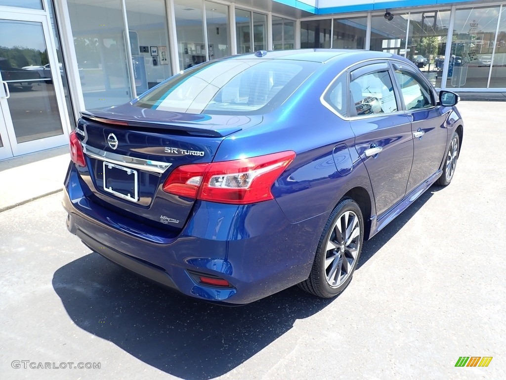 2018 Sentra SR Turbo - Deep Blue Pearl / Charcoal photo #3