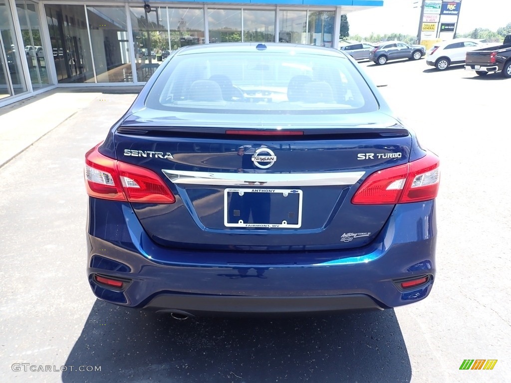 2018 Sentra SR Turbo - Deep Blue Pearl / Charcoal photo #4