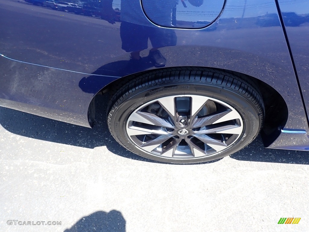 2018 Sentra SR Turbo - Deep Blue Pearl / Charcoal photo #12