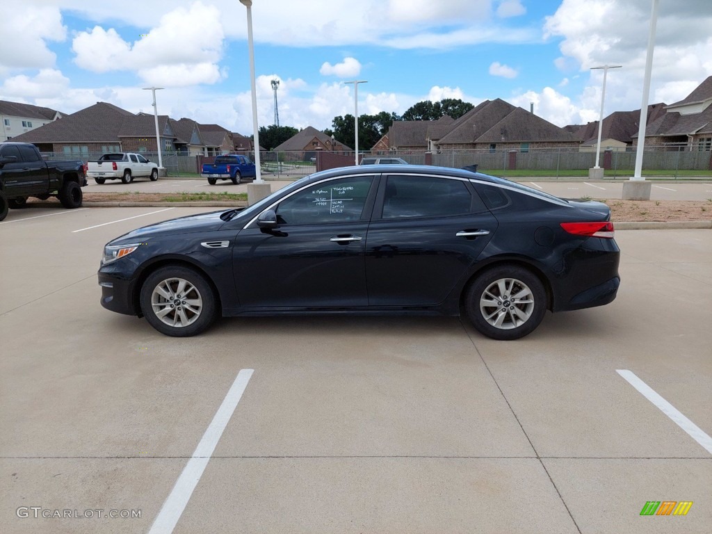 Ebony Black 2016 Kia Optima LX Exterior Photo #142344358