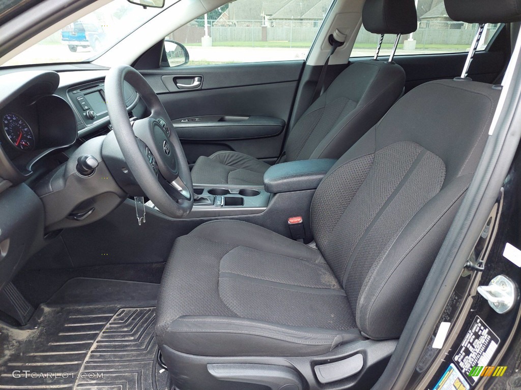 Black Interior 2016 Kia Optima LX Photo #142344526