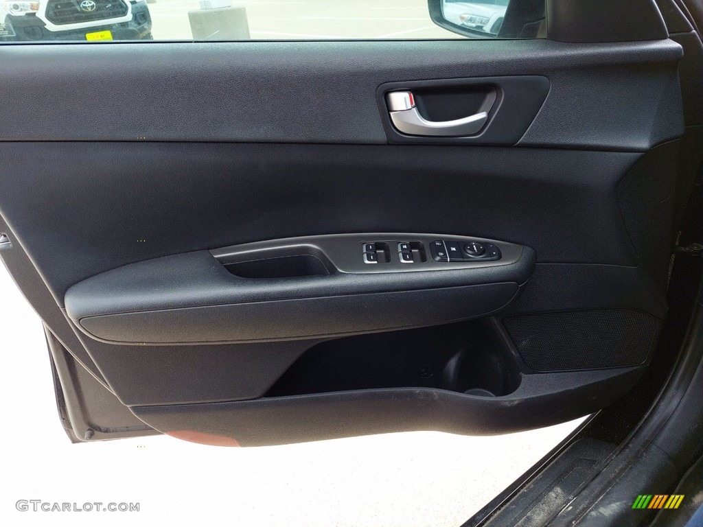 2016 Kia Optima LX Black Door Panel Photo #142344598