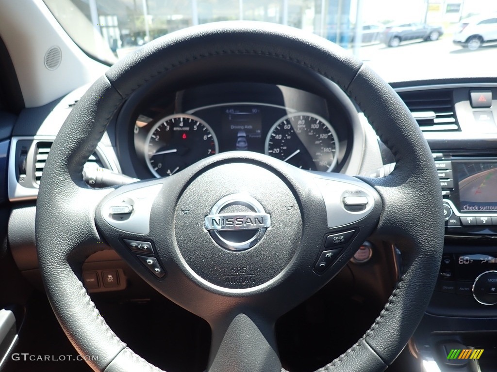 2018 Sentra SR Turbo - Deep Blue Pearl / Charcoal photo #24