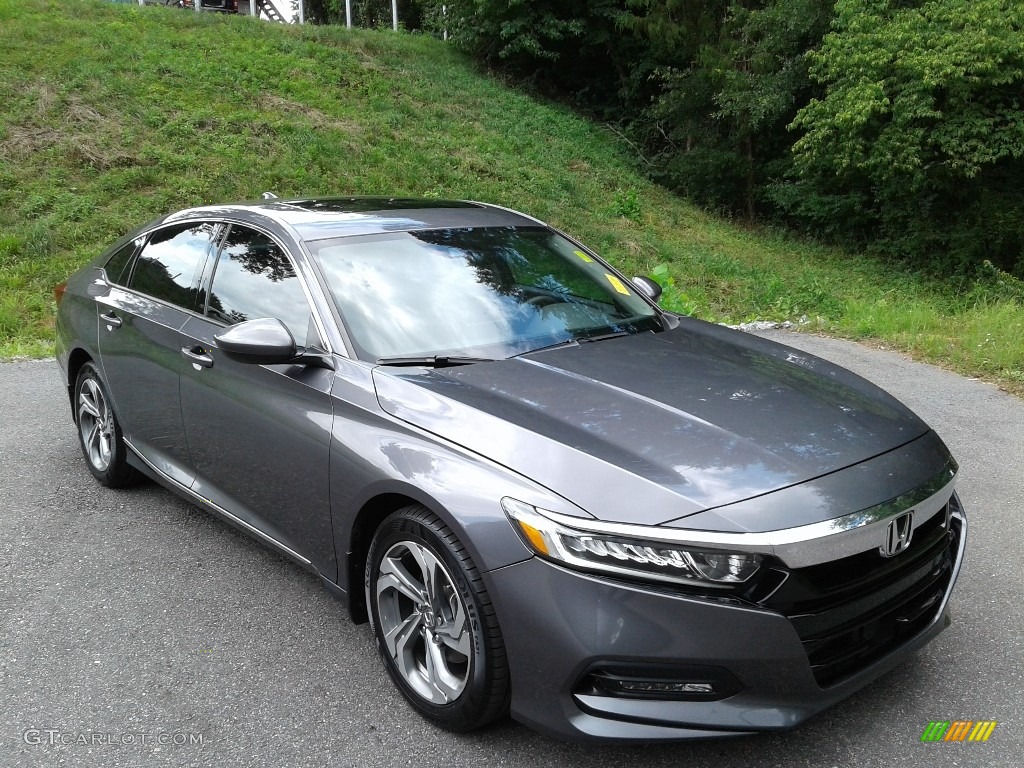 Modern Steel Metallic 2018 Honda Accord EX Sedan Exterior Photo #142344706