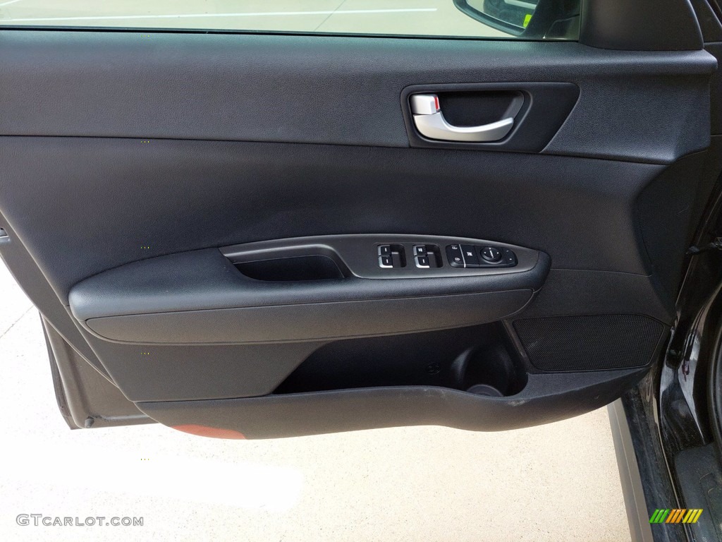 2016 Kia Optima LX Black Door Panel Photo #142344880