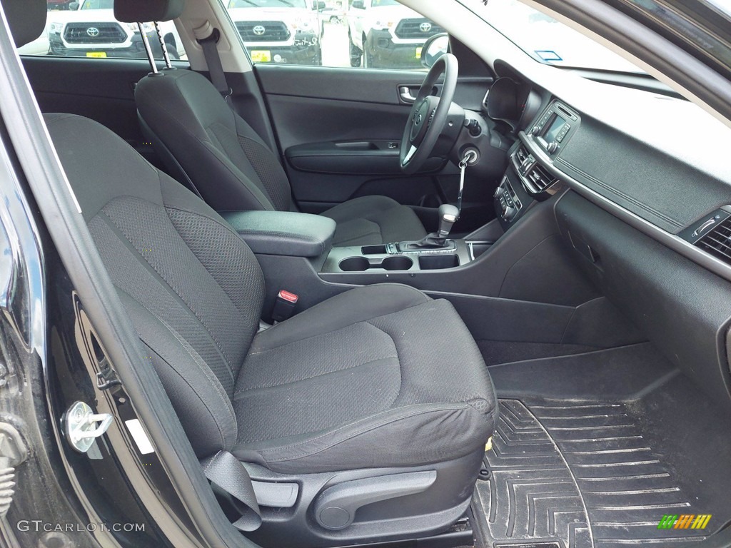 Black Interior 2016 Kia Optima LX Photo #142345012