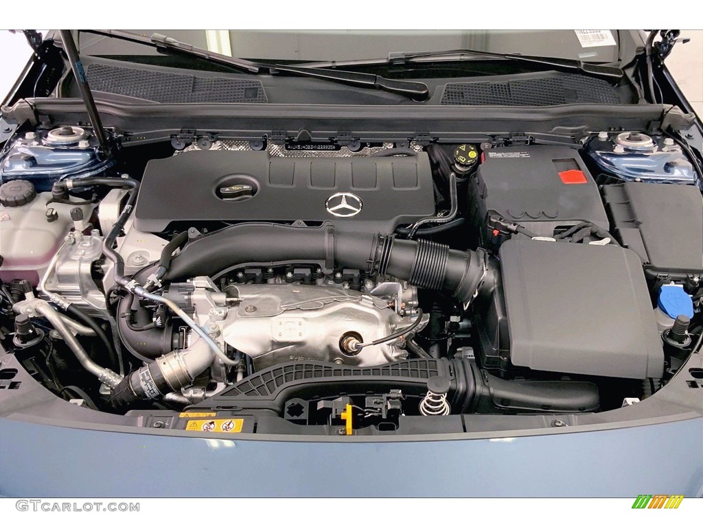 2021 CLA 250 Coupe - Denim Blue Metallic / Macchiato Beige photo #9