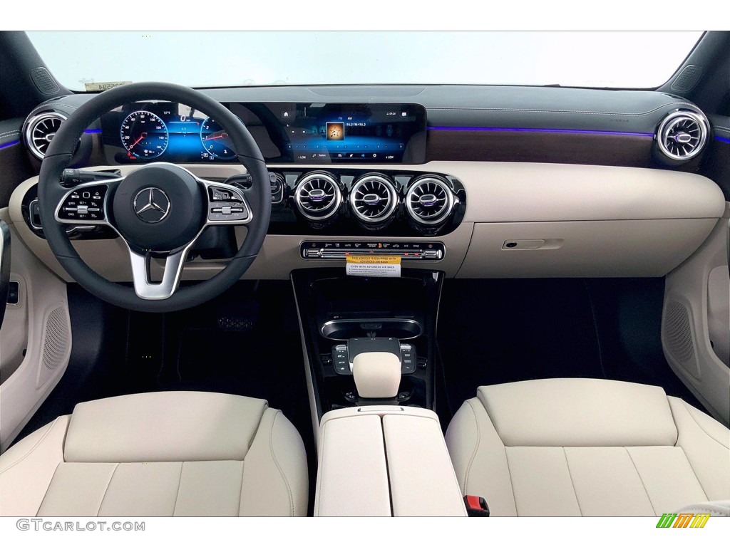 Macchiato Beige Interior 2021 Mercedes-Benz CLA 250 Coupe Photo #142345607