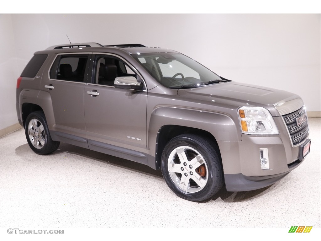 2012 Terrain SLT - Mocha Steel Metallic / Brownstone photo #1
