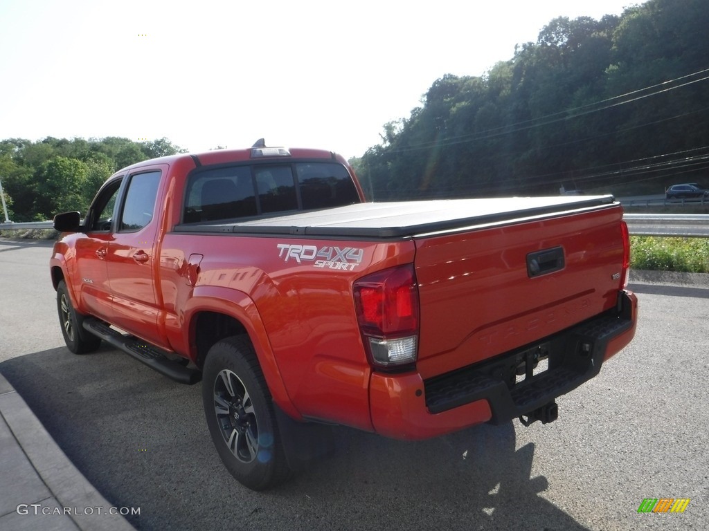 2016 Tacoma TRD Sport Double Cab 4x4 - Inferno Orange / TRD Graphite photo #16