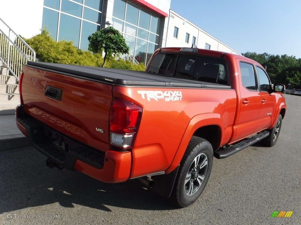 2016 Tacoma TRD Sport Double Cab 4x4 - Inferno Orange / TRD Graphite photo #18