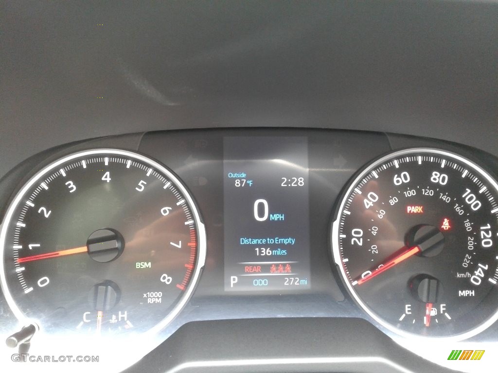 2021 Toyota RAV4 XLE Gauges Photo #142346536