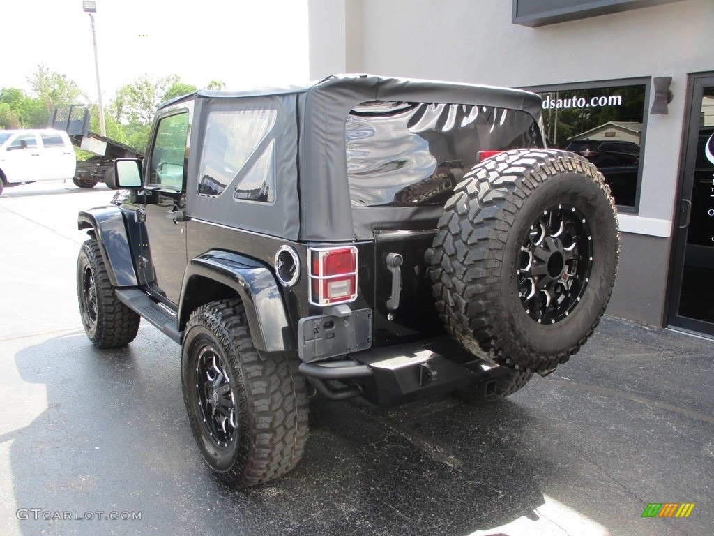 2008 Wrangler Sahara 4x4 - Black / Dark Slate Gray/Medium Slate Gray photo #3