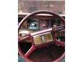 1982 Lincoln Town Car Dark Red Interior Steering Wheel Photo