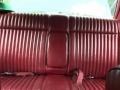 1982 Lincoln Town Car Dark Red Interior Rear Seat Photo