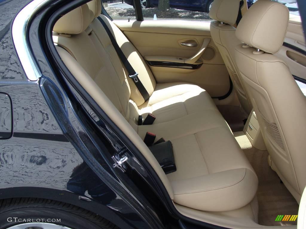 2006 3 Series 330xi Sedan - Black Sapphire Metallic / Beige photo #10