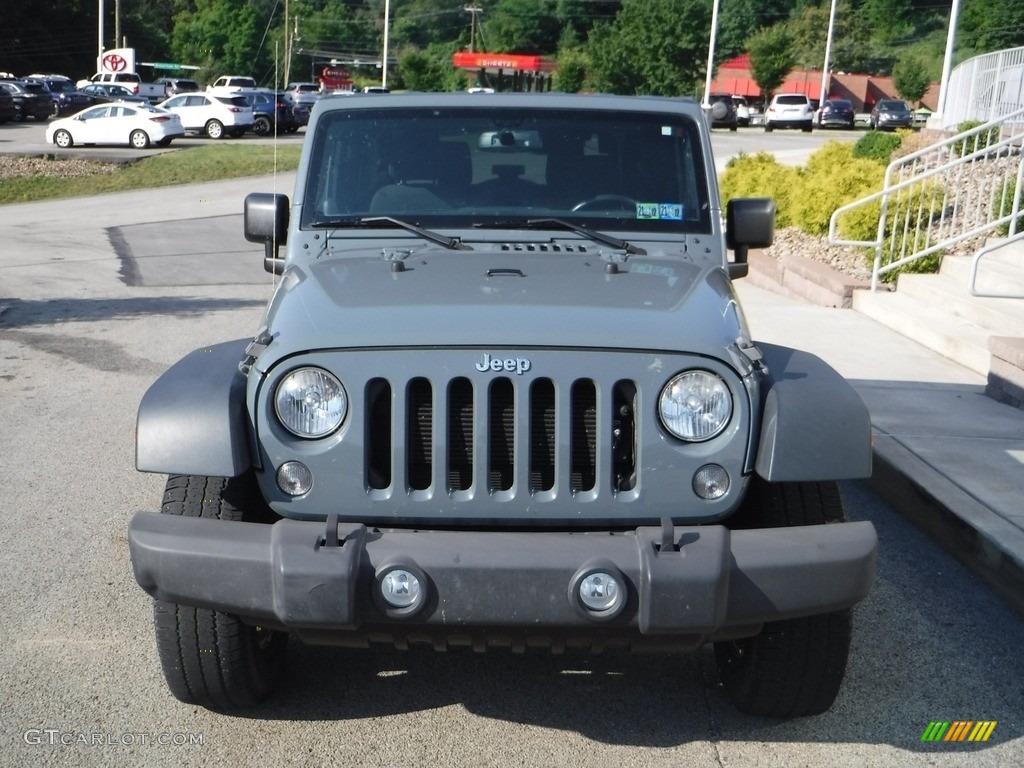 2014 Wrangler Sport 4x4 - Anvil / Black photo #8