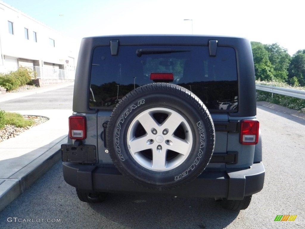 2014 Wrangler Sport 4x4 - Anvil / Black photo #12