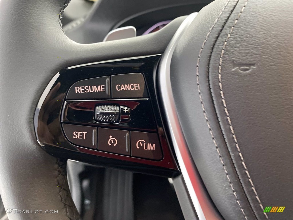 2021 5 Series 540i Sedan - Alpine White / Black photo #15