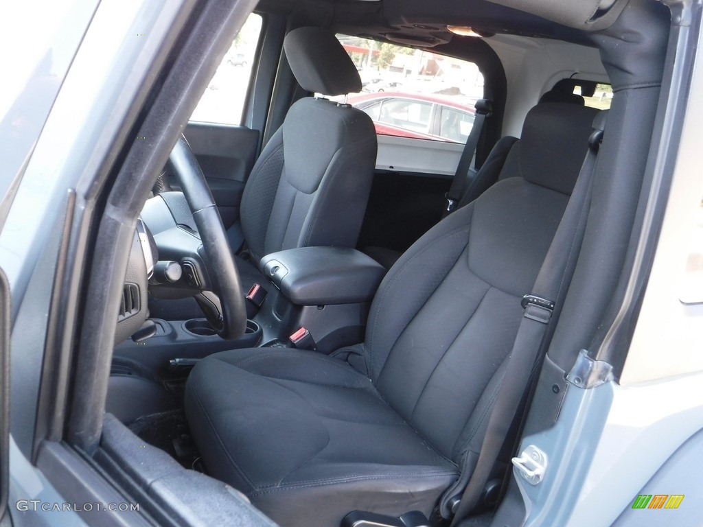 2014 Wrangler Sport 4x4 - Anvil / Black photo #16