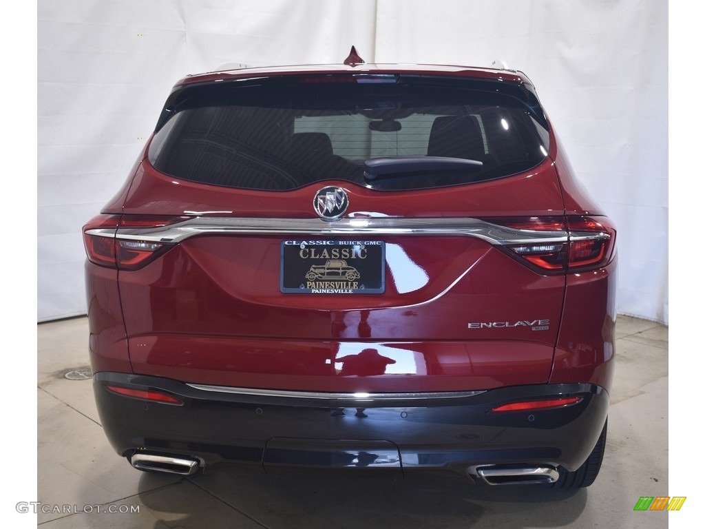 2019 Enclave Essence AWD - Red Quartz Tintcoat / Dark Galvanized/Ebony Accents photo #3