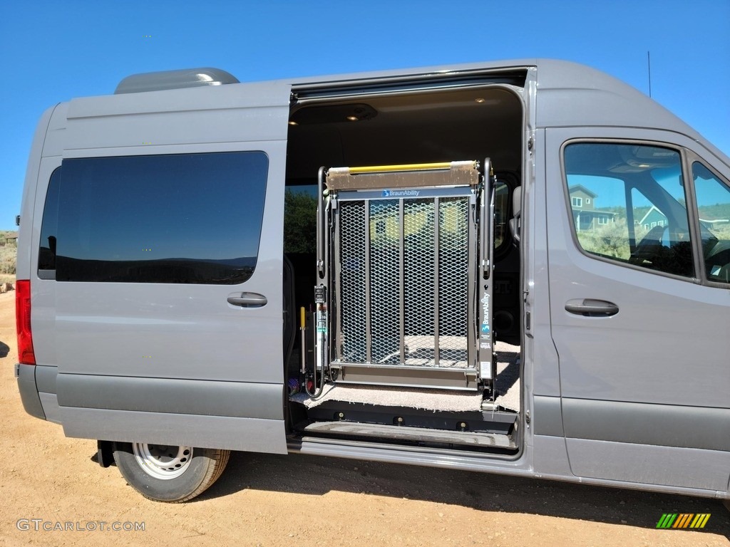 Graphite Grey 2019 Mercedes-Benz Sprinter 2500 Wheelchair Access Exterior Photo #142347928