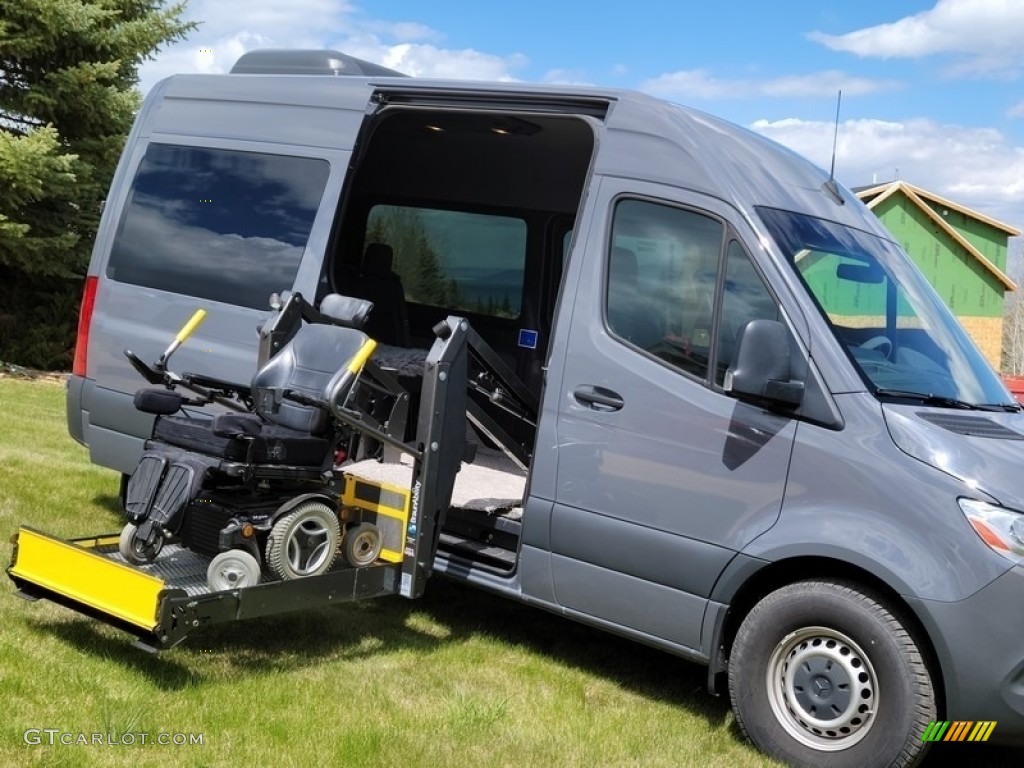 Graphite Grey 2019 Mercedes-Benz Sprinter 2500 Wheelchair Access Exterior Photo #142347976