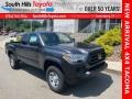 2021 Magnetic Gray Metallic Toyota Tacoma SR Access Cab 4x4  photo #1