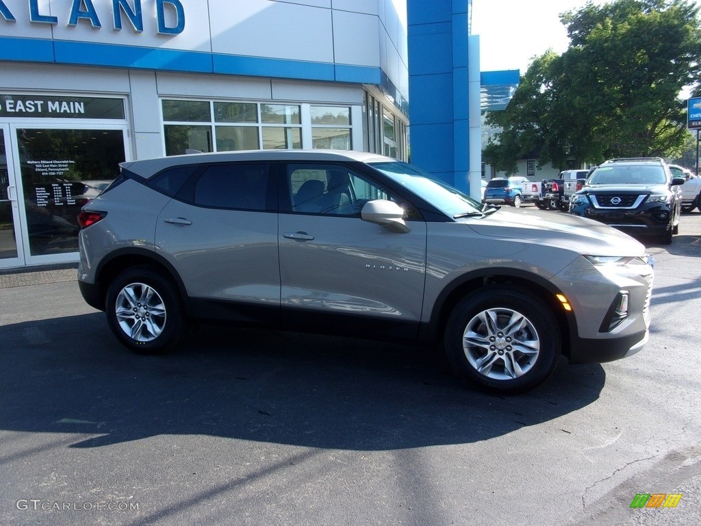 2021 Blazer LT AWD - Pewter Metallic / Jet Black photo #2