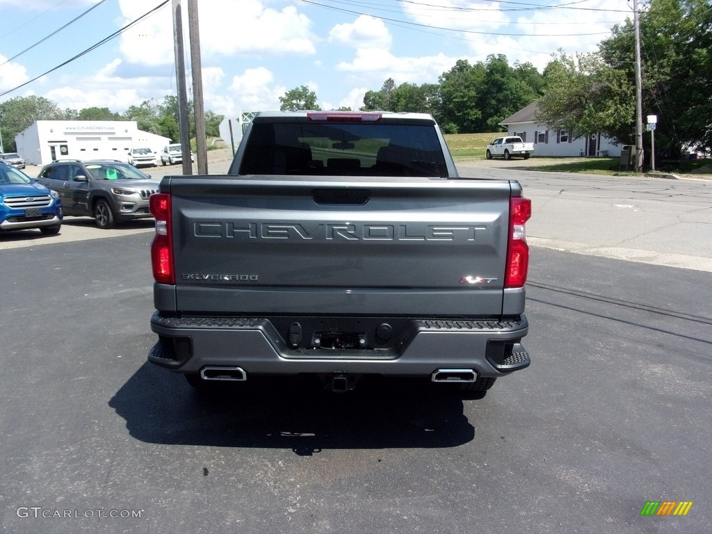 2021 Silverado 1500 RST Crew Cab 4x4 - Satin Steel Metallic / Jet Black photo #4